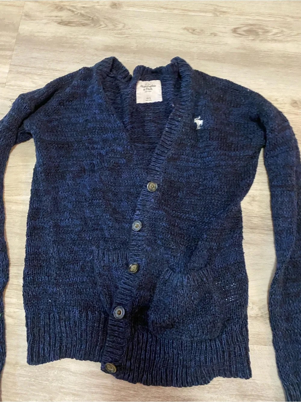 Abercrombie & Fitch Navy Cardigan